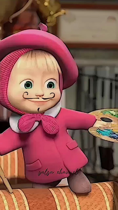 Lagi trend kan jj marsha || siapa nih yg suka nonton Marsha ✋ #shorts#marsha#mashaandthebear#trend