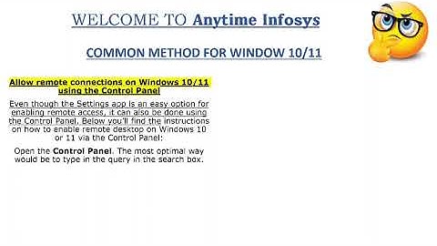 How to Enable Remote Desktop Protocol in Window 11/10 and common way for both #rdp #protocol #remote