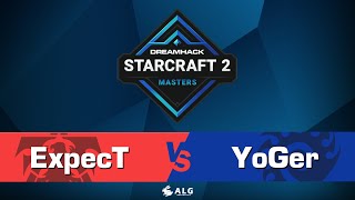 ExpecT vs. YoGer - TvZ - DreamHack Masters  2021 Fall - 臺港澳日挑戰賽Day3 - 第二階段預選賽 - 勝部資格戰