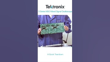 Quick Teardown of a 2 GHz, 8-channel Tektronix Oscilloscope #Shorts