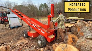 Efficient One Man Firewood Operation