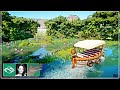 🐊 Flamingo habitat & waterfall | Safari Boat Ride | Planet Zoo |