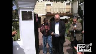 Inauguración Placa Homenaje al Guerrillero Campillo 2 mayo 2008