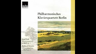 Richard Strauss: Piano Quartet in C minor, Op.13 (1884)