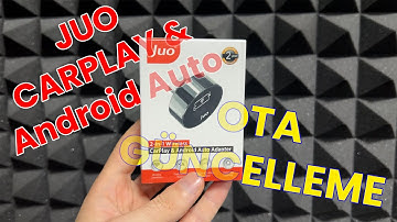 JUO Kablosuz CarPlay Adaptörü Windows Notebook ile Nasıl Güncellenir? | Yazılım Yükleme Rehberi