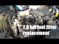 2.0 HDI fuel filter replacement