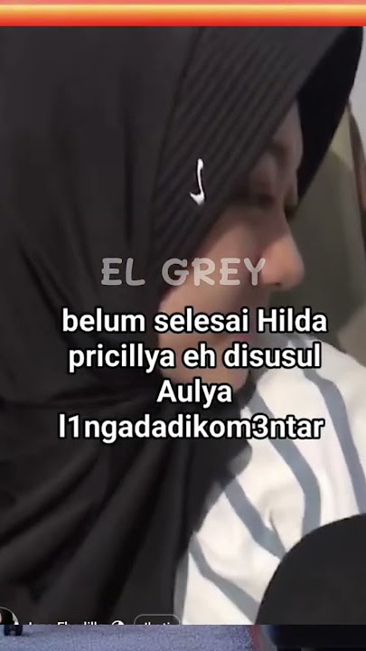 VIDEO JILBAB HITAM BAJU BELANG #viral #aulya #videoasli #jilbabhitam #kaosblang