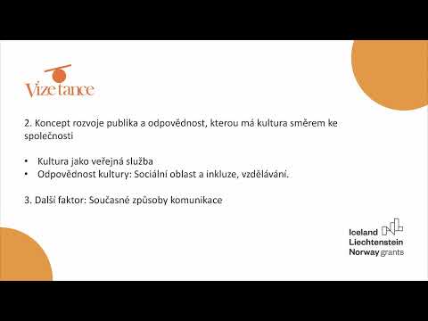 Záznam konference Rozvoj publika 22. září 2022, Kasárna Karlín