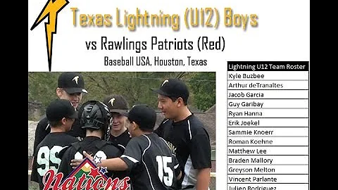 20140315 - Texas Lightning vs Rawlings Patriots Re...