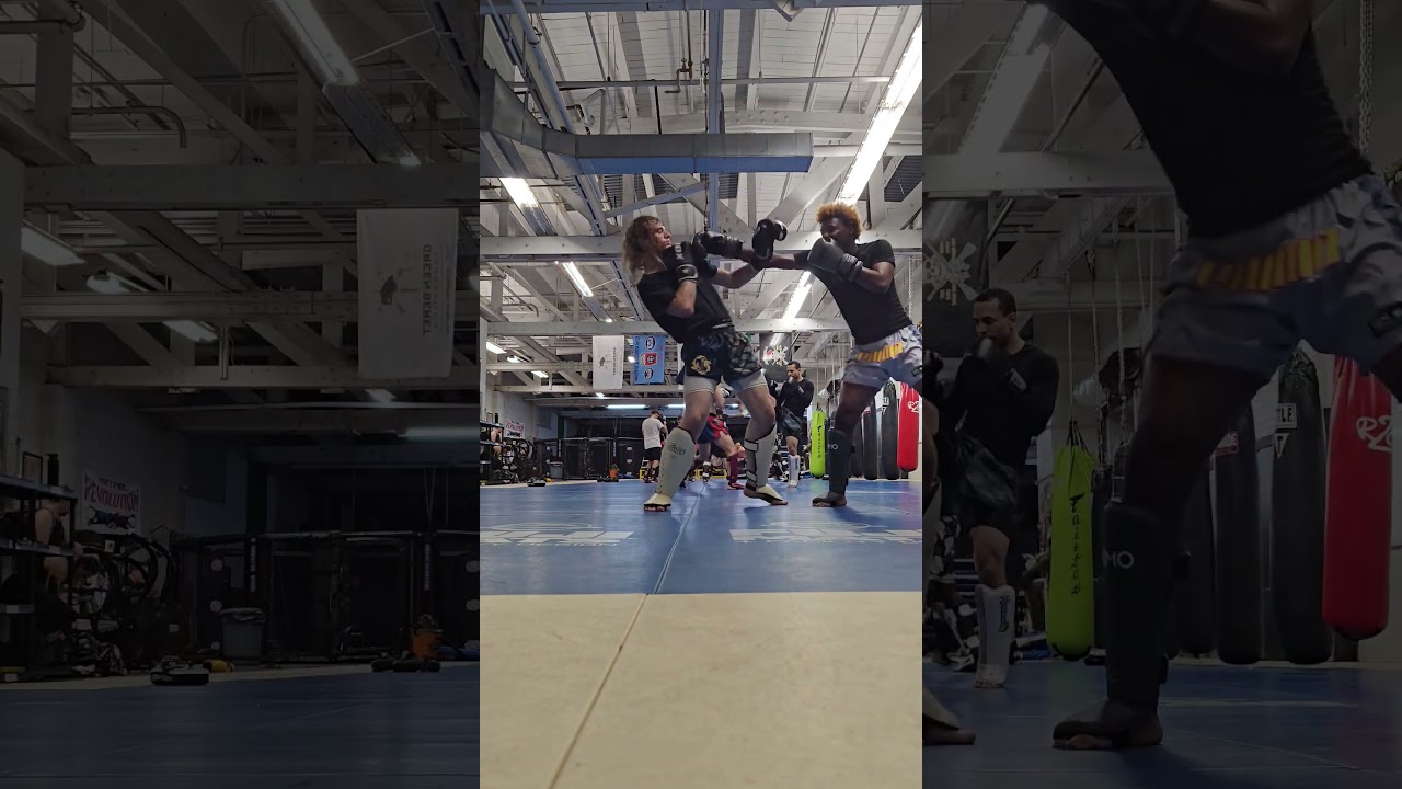 This Muay Thai combo is INSANE #training #muaythai