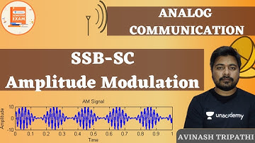 SSB-SC | Generation of SSB-SC | Amplitude Modulation | Analog Communication | Avinash Sir