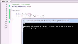Buckys C++ Programming Tutorials   40   sizeof