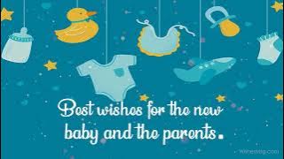 Ucapan dan Pesan Bayi Baru Lahir || WishesMsg.com