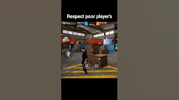 respect poor player