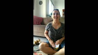 Vontade de cantar e dançar e estreiar meu novo tambor
