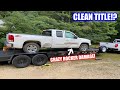 Rebuilding A Wrecked 2013 GMC Sierra With Crazy Body Damage