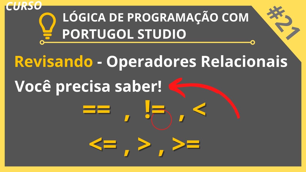 Algoritmo e Lógica de programação com Portugol Studio