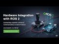 ROS 2 Hardware Integration: Arduino Joystick Control via Serial Communication #ros2 #robotics