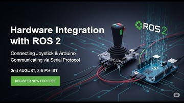ROS 2 Hardware Integration: Arduino Joystick Control via Serial Communication #ros2 #robotics