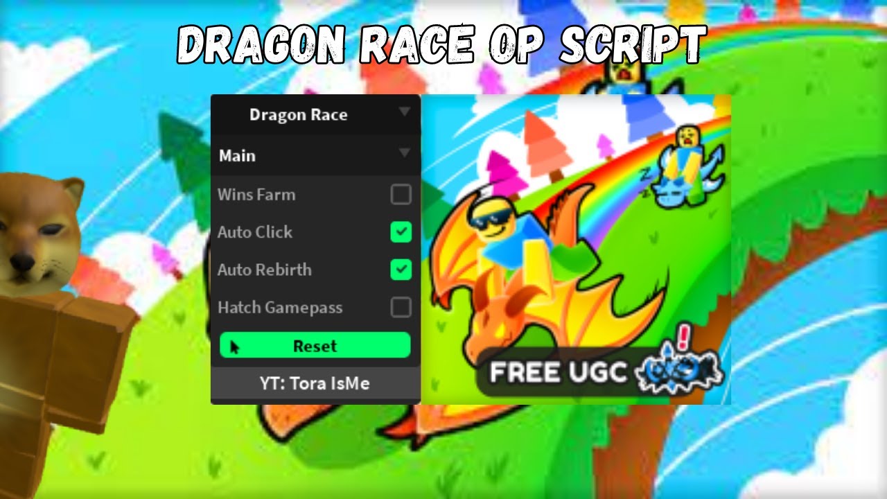 NEW* Dragon Race OP Script (2023) PASTEBIN 