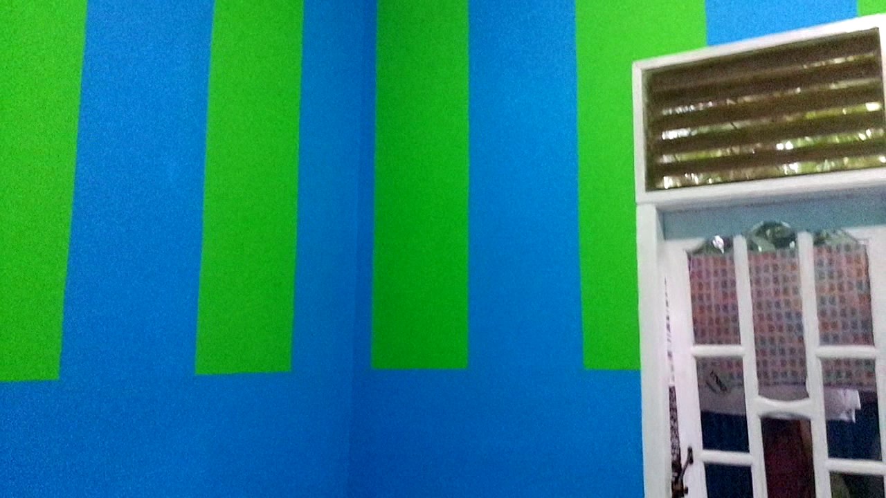  cat  kamar  warna  biru hijau YouTube