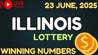 Illinois Midday Lottery Results For - 23 Jun, 2025 - Pick 3 - Pick 4 - Powerball - Mega Millions