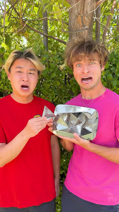 I BROKE HIS DIAMOND PLAY BUTTON 😱