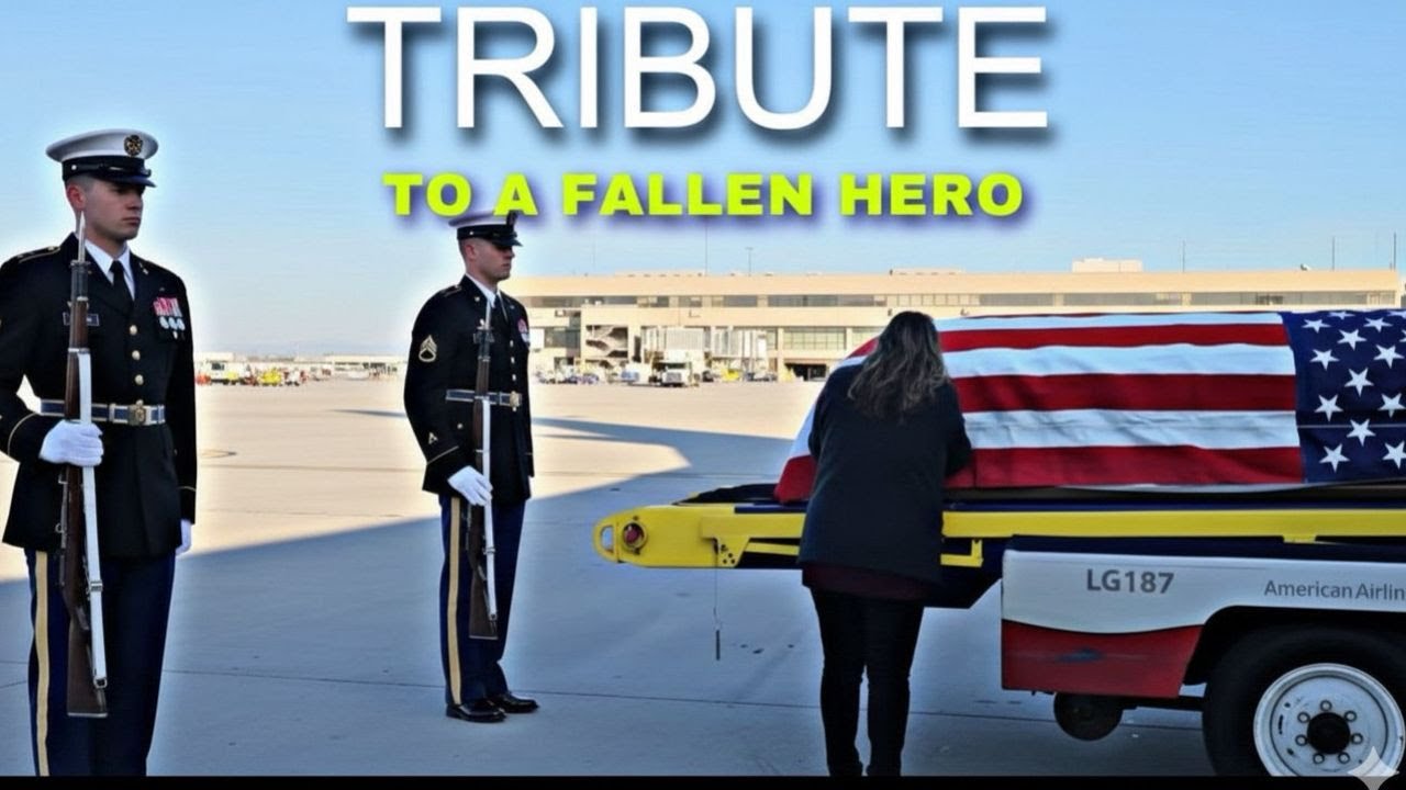 Emotional Moment as a Fallen US Army Hero is Welcomed Home - 
