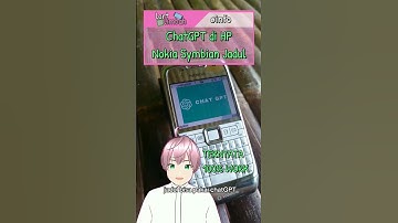 🤖ChatGPT di HP Symbian Nokia jadul #smartphone #ai #chatgpt  #vtuberindonesia #hpjadul #nokia #meme