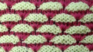 Рельефный узор для шапочки Knitting stitches узор вязания спицами 54 Рельефный узор для шапочки Knitting stitches узор вязания спицами 54