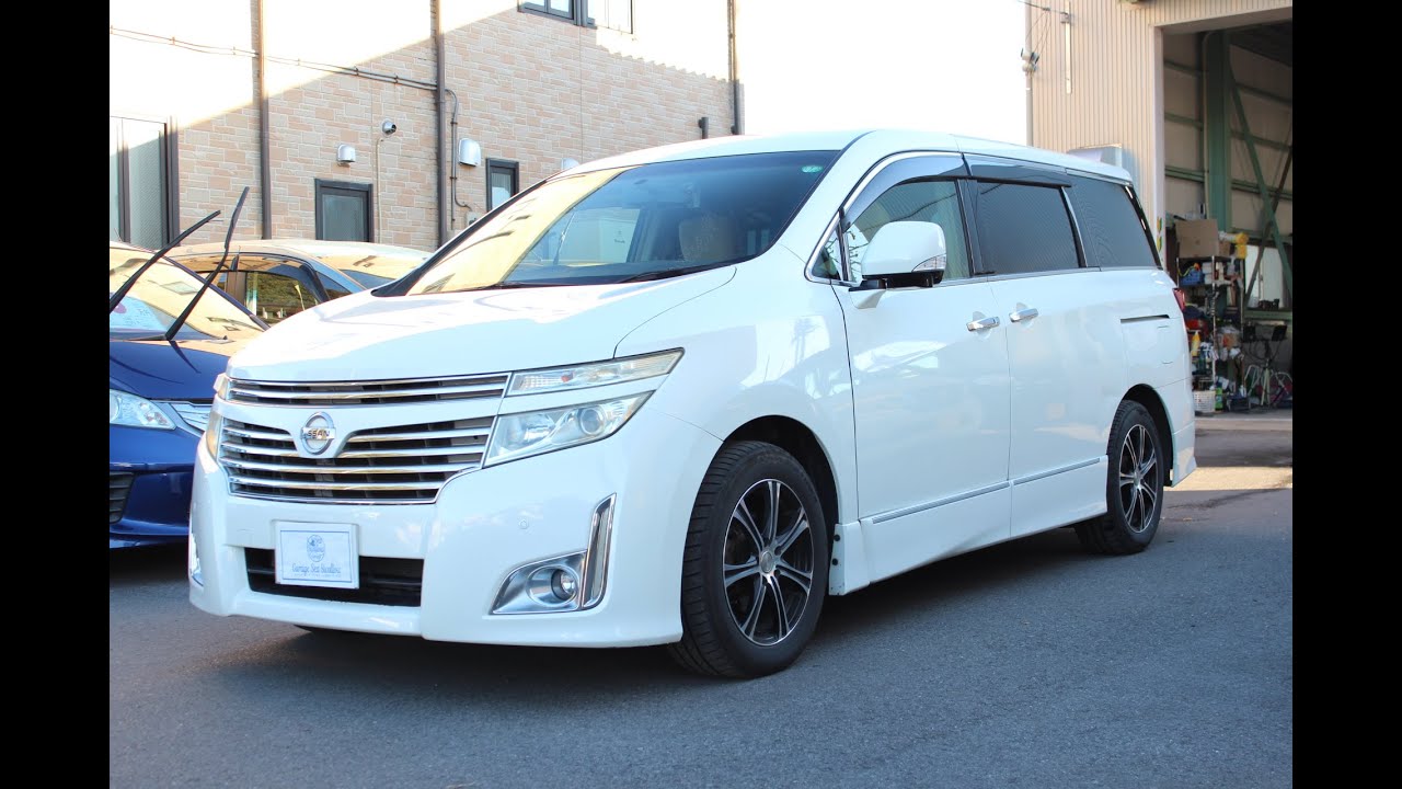 【日産　エルグランド（TNE52）250ハイウェイスター　４WD　パールホワイト】～栃木県鹿沼市　ガレージ　シースワロー　展示車（中古車）紹介～