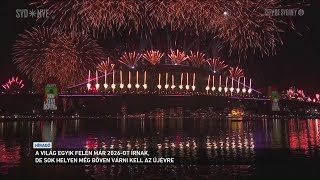 A Világ Egyik Felén Már Beköszöntött Az Újév