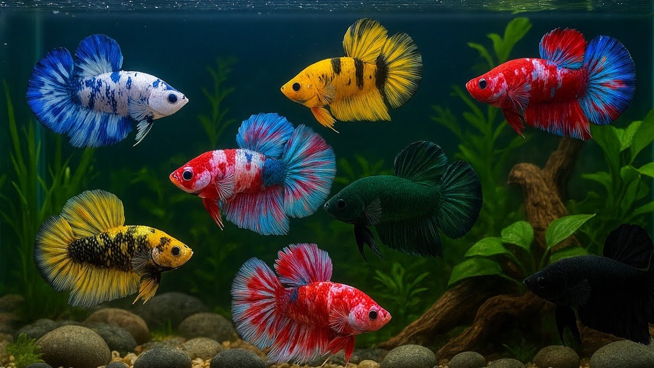 ikan cupang trending di dunia full varian warna warni berbagai jenis yg viral saat ini😮