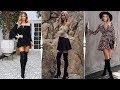 Variedad de OUTFITS de como combinar tus BOTAS (largas,altas) 2020👢