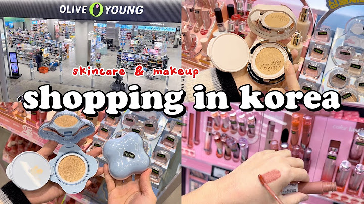 shopping in korea vlog 🇰🇷 skincare & makeup haul + unboxing ❤️ what’s new at Oliveyoung 올영세일