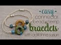 Easy Ceramic Connector Bead & Hemp Bracelet