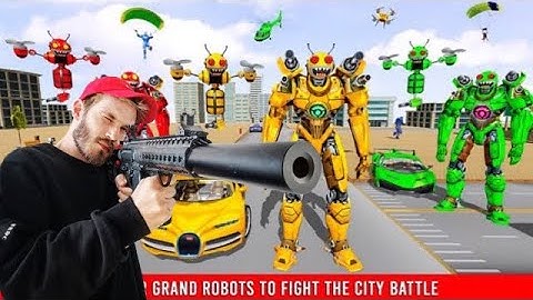 Bee Robot Transform 3D (By Pewdiepie Gaming) Android Gameplay