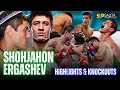 Shohjahon ergashev action highlights and knockouts