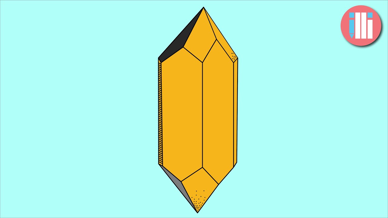 How to Draw a Crystal - Adobe Illustrator Tutorial