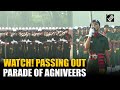 Passing out Parade of Agniveers underway at the Palani Parade Ground in Hyderabad