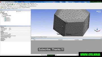 ✅ ANSYS MESHING - REFINEMENT MESH - Basic Tutorial 3