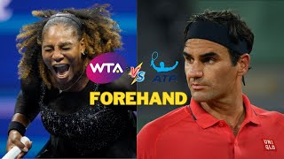The ATP VS. The WTA FOREHAND | 7 Differences In Evolution