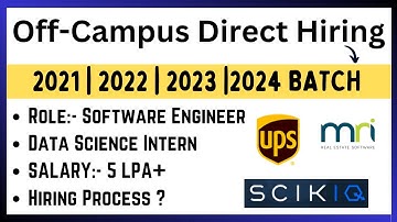 Biggest Hiring | Role:- Software Engineer/Data Science Intern | 2021, 2022, 2023, 2024 BATCH