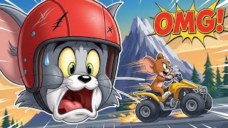 Tom’s Biggest Quad Bike Challenge 😱 | Jerry & Spike on Mount Chiliad | Titan Cartoon screenshot 3