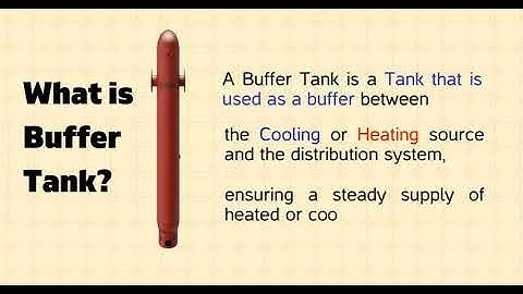 Buffer Tank - Basic, Concept, Design, Sizing, 3D Models, Project Explanations