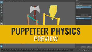 Puppeteer Physics - Preview | Upcoming Maya Tool