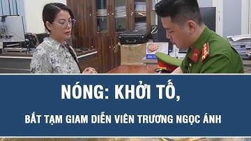 Nóng: Khởi tố, bắt tạm giam diễn viên Trương Ngọc Ánh