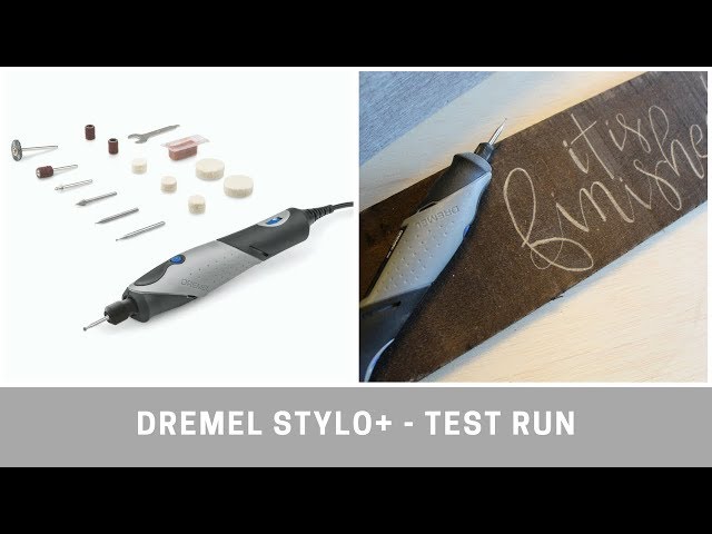 Dremel Stylo+ Craft Tool - Test Run 