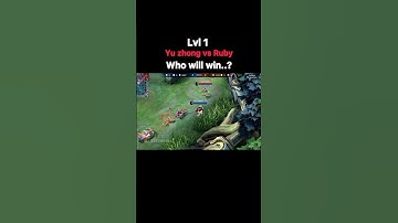 Yu zhong vs Ruby who win…?  #mobilelegends #avataar11 #mobilelegendsindonesia