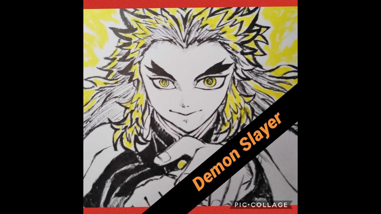 筆ペンイラスト 筆ペン一発描き 鬼滅の刃 煉獄杏寿郎 Drawing From Demon Slayer Youtube 筆ペンイラスト 筆ペン一発描き 鬼滅の刃 煉獄杏寿郎 Drawing From Demon Slayer Youtube